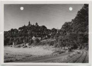 Braunfels, Blick auf die Stadt und aufs Schloss