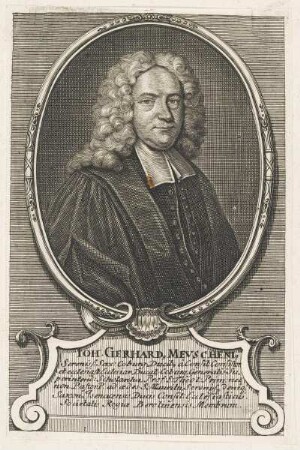Bildnis des Ioh. Gerhardus Mevschenius