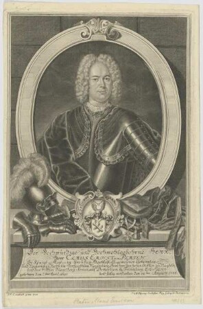 Bildnis des Claus Ernst von Platen