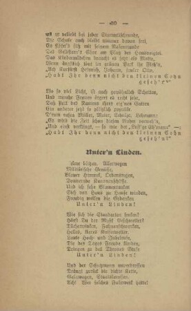 Unter'n Linden