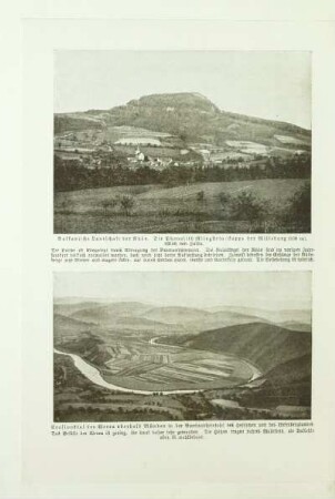 Erosionstal der Werra oberhalb Münden in der Buntsandsteintafel des hessischen und des Weserberglandes
