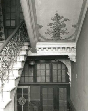 Dresden-Blasewitz, Tolkewitzer Straße 47. Villa von Borcken (1894/1895). Treppenhaus