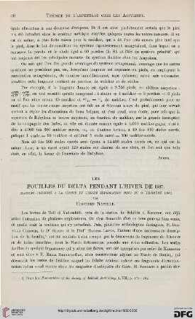 10: Les fouilles du delta pendant l'hiver de 1887 : (Rapport présenté à la séance de l'Egypt Exploration Fund du 23 Décembre 1887)