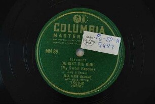 Du bist die Ruh' / (Schubert)