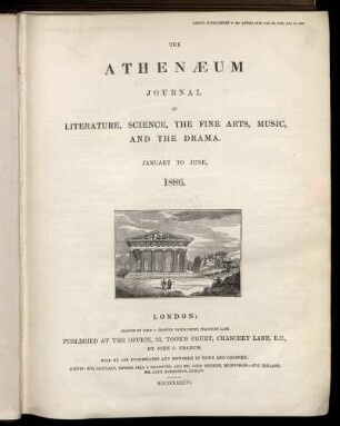 1886,1: The Athenaeum