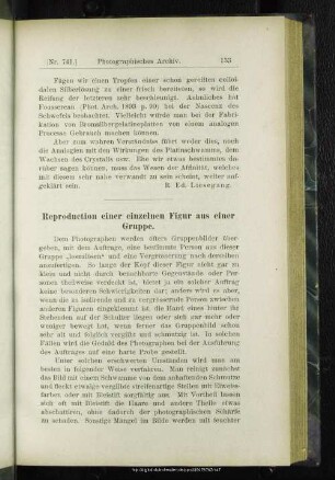 Reproduction einer einzelnen Figur aus einer Gruppe