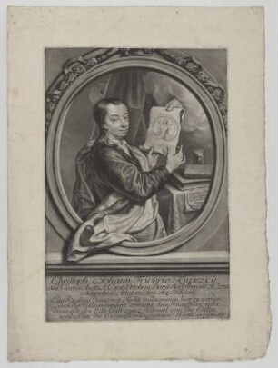 Bildnis des Christoph Johann Fridericus Kupezky