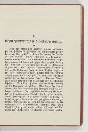 II. Gesellschaftsvertrag und Volkssouveränität