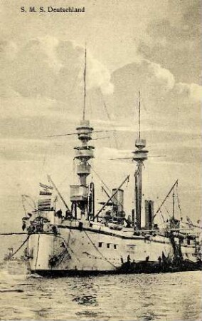 Kriegsmarine - SMS "Deutschland", Großer Kreuzer