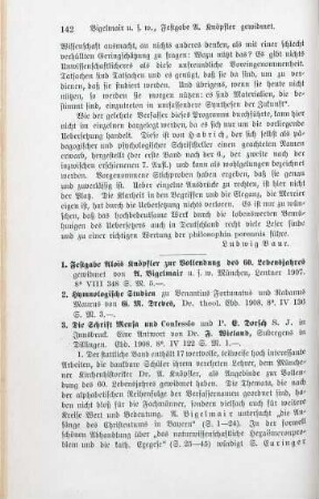 142-146 [Rezension] Festgabe Alois Knöpfler zur Vollendung des 60. Lebensjahres