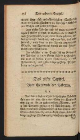 Das eilfte Capitel. Vom Gebrauch der Tabellen