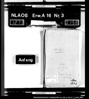 Urkundenabschriften zur Osnabrücker Geschichte (12. - 16. Jh.)