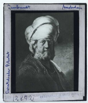 Rembrandt, Mann in orientalischer Kleidung (Amsterdam RM SK-A-3340)