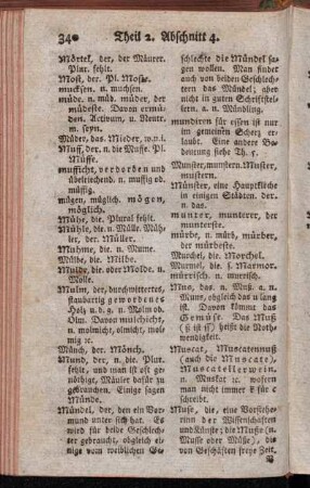 Most, der. - Schur, die,[...]