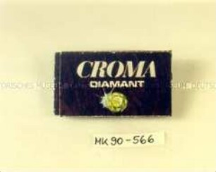 Schachtel für Rasierklingen "CROMA DIAMANT"