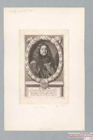 Johann (= Hans) Baptista Imhoff, Pfleger zu Gräfenberg; geb. 1629; gest. 1668
