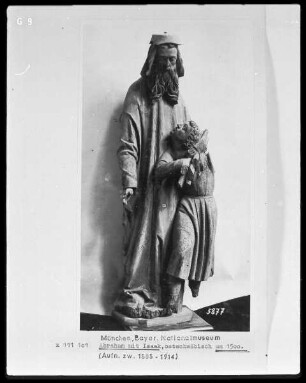 Abraham mit Isaak
