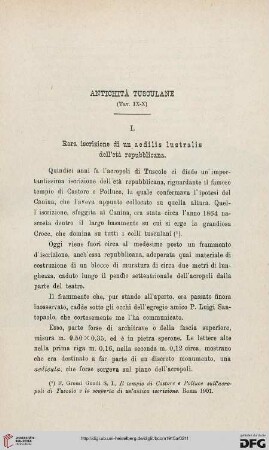 43.1915: Antichità tusculane