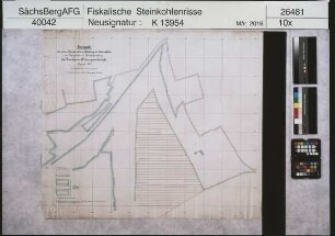 Zwickauer Bürgergewerkschaft, Aktienverein, Ludwigflöz, Teil der oberen Abteilung im Hangenden der Hauptverwerfung