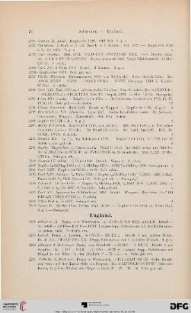 England (Nr. 2212-2249)