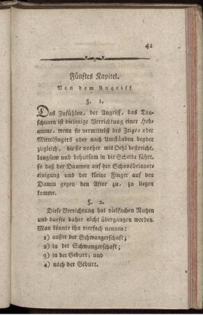 Fünftes Kapitel. Von dem Angriff.