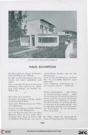 2: Haus Scharoun