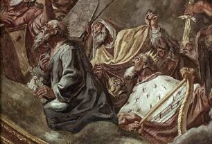 Die Anbetung des Lamms auf dem Berg Zion (Apokalypse)