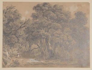 Landschaft bei Albano [aus Mappe III aus dem Sommerhoff-Nachlass]