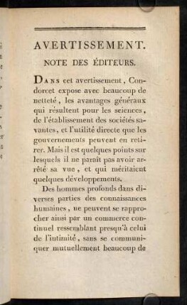 17-34, Avertissment. Note des Éditeurs.