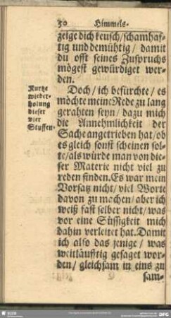 Kurtze wiederholung dieser vier Stuffen