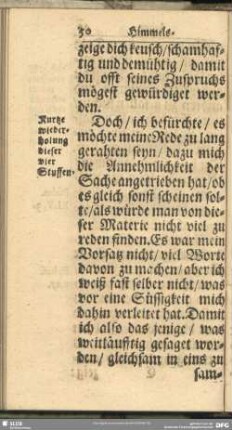 Kurtze wiederholung dieser vier Stuffen