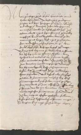 Brief an den Hofmeister und Kanzler Herzogs Johann von Kleve, 31.1.1534