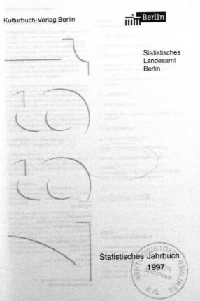 1997: Statistisches Jahrbuch