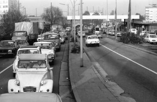 Kehl: Verkehr am deutschen Zollamt