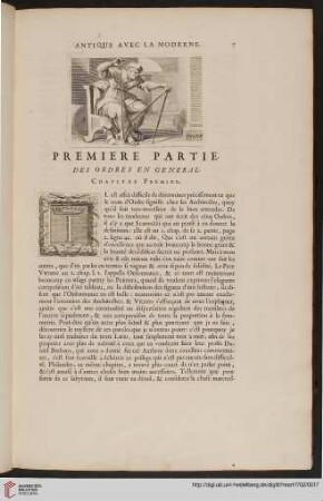 Des ordres en general: Chapitre premier
