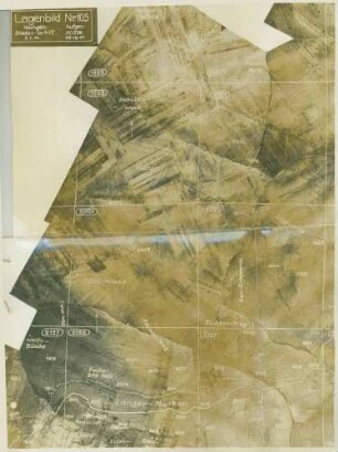 Foto des Geländes nordwestlich von Prosnes (Luftbild)
