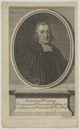 Bildnis des Joannes Frikius