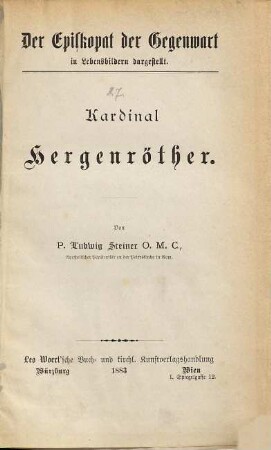 Kardinal Hergenröther