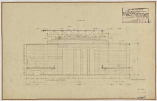 Flughafen Tempelhof - Empfangshalle, Innenansicht nach „A"