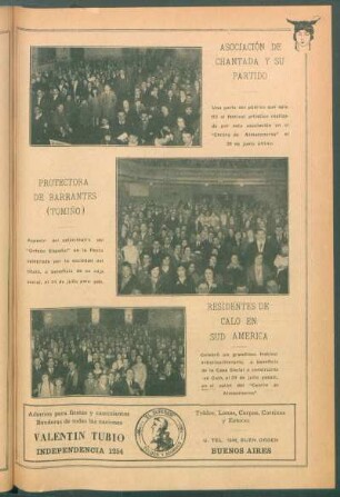 [Vista del festival organizado por la] Asociación de Chantada y su partido