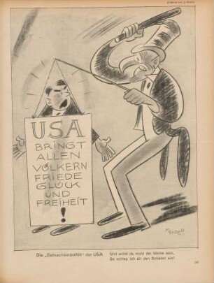 "Die 'Gutnachbarpolitik' der USA"