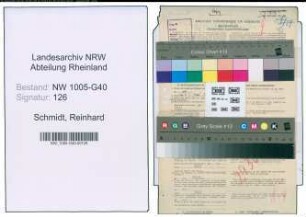 Entnazifizierung Reinhard Schmidt , geb. 22.06.1886 (Landgerichtsdirektor)