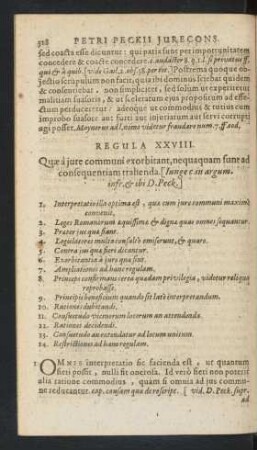 Regula XXVIII.