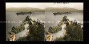 Blick zur Isola del Garda