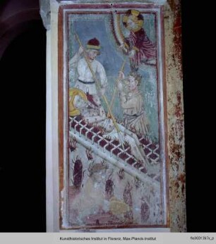 Das Martyrium des heiligen Laurentius