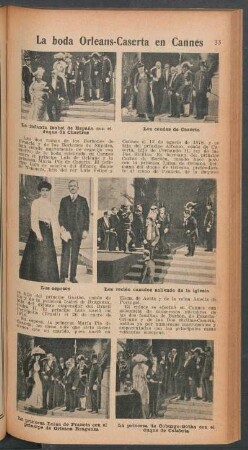 La boda Orleans-Caserta en Cannes