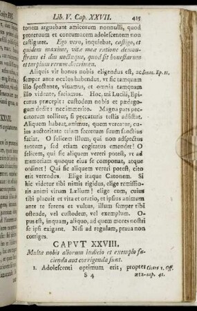 Caput XXVIII. - Caput XLIIII.