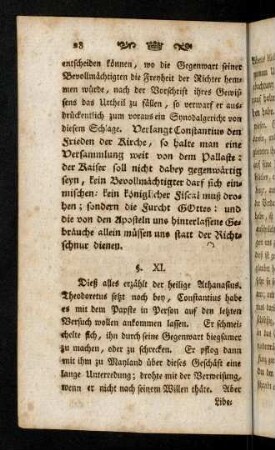 28-53, §. XI. bis §. XX.