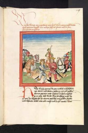 Der König von England begrüßt Pontus