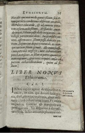 Liber Nonus Ethicorum